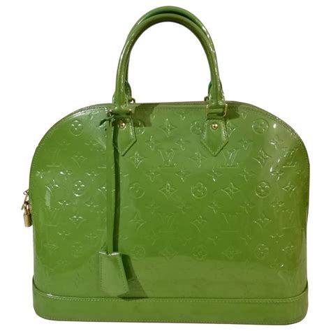 louis vuitton green purse|green Louis Vuitton tote.